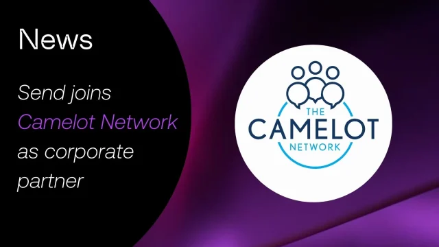 Send-secure-corporate-partnership-with-Camelot-Network