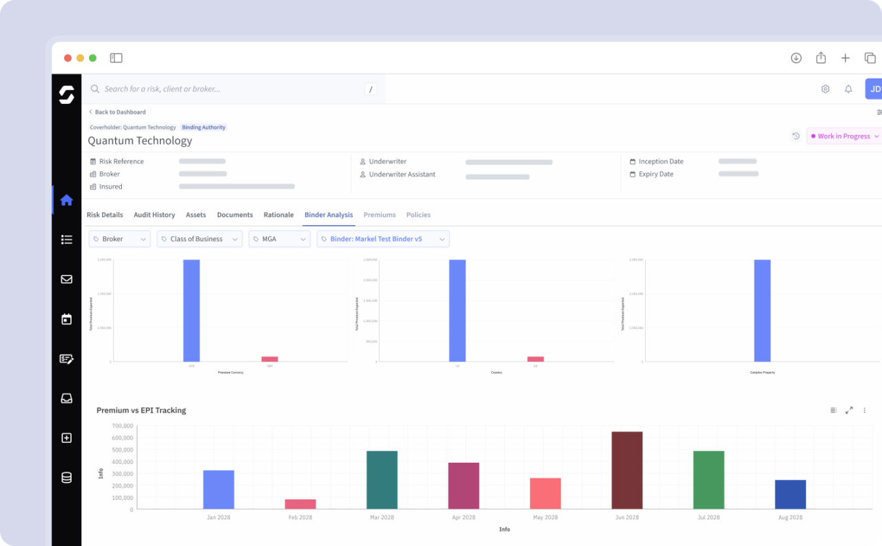 Send Manager Binding Authority Management Software | Send