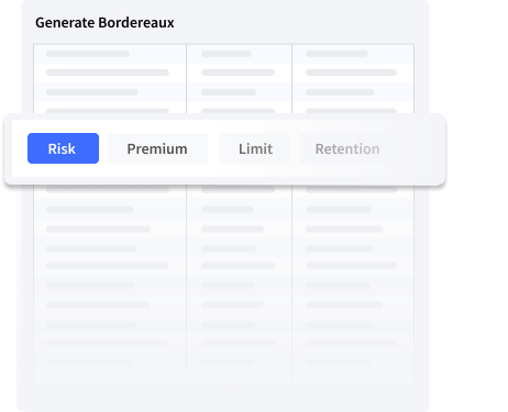 Bordereaux Generation