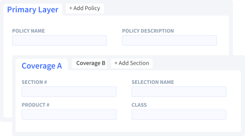 Multi-layer contract structing
