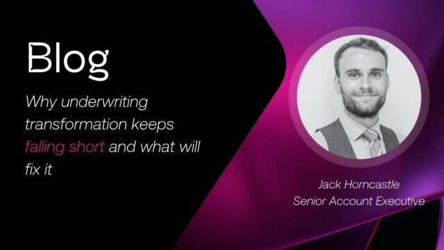 Underwriting transformation blog